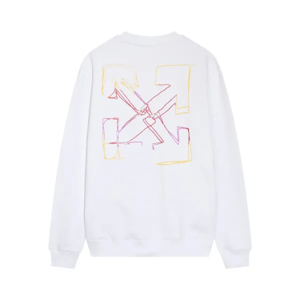 【2026】【OFF-WHITE  公式旗艦店】オフホワイトス丸首の衛衣ウェットご好評に付き再入荷！