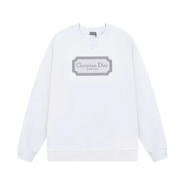 【2026】【DIOR 公式旗艦店】ディオール  丸首の衛衣 スウェットご好評に付き再入荷！