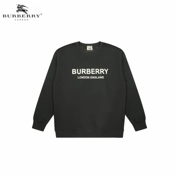 【2026】【BURBERRY 公式旗艦店】バーバリー 丸首の衛衣 スウェットご好評に付き再入荷！