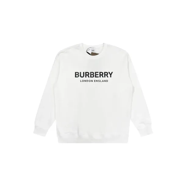 【2026】【BURBERRY 公式旗艦店】バーバリー 丸首の衛衣 スウェットご好評に付き再入荷！