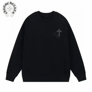 【2026】【CHROME HEARTS公式旗艦店】クロムハーツ 丸首の衛衣 スウェット ご好評に付き再入荷！