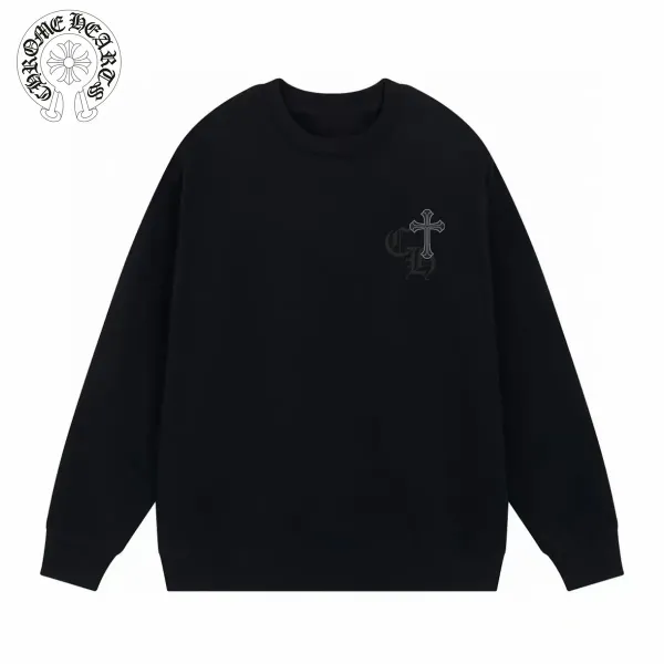 【2026】【CHROME HEARTS公式旗艦店】クロムハーツ 丸首の衛衣 スウェット ご好評に付き再入荷！