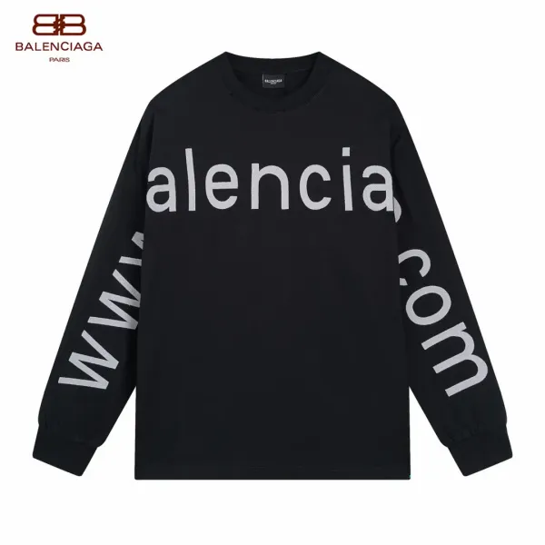 【2026】【BALENCIAGA  公式旗艦店】バレンシアガ 丸首の衛衣スウェット ご好評に付き再入荷！