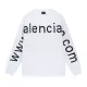 【2026】【BALENCIAGA  公式旗艦店】バレンシアガ 丸首の衛衣スウェット ご好評に付き再入荷！