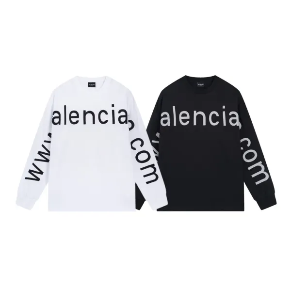 【2026】【BALENCIAGA  公式旗艦店】バレンシアガ 丸首の衛衣スウェット ご好評に付き再入荷！