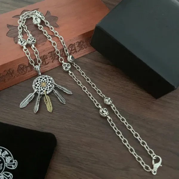 【2026】【CHROME HEARTS】ネックレス、新しいネックレス万能シンプルファッションオーナメント