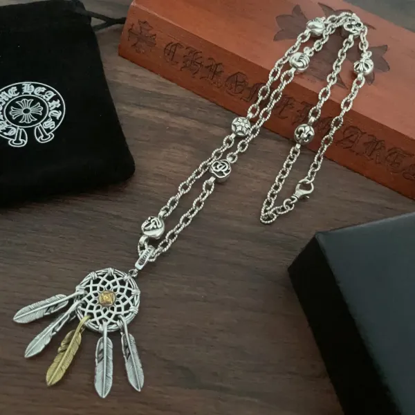 【2026】【CHROME HEARTS】ネックレス、新しいネックレス万能シンプルファッションオーナメント