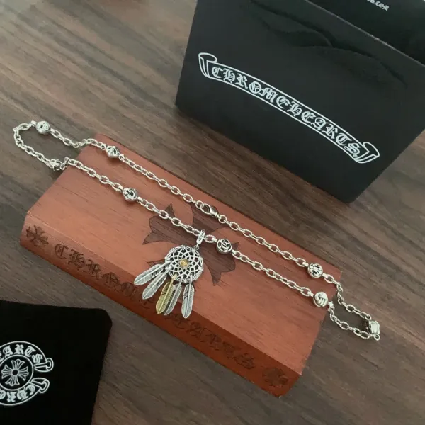 【2026】【CHROME HEARTS】ネックレス、新しいネックレス万能シンプルファッションオーナメント