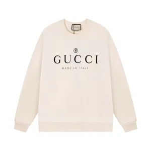【2026】【GUCCI  公式旗艦店】グッチ  丸首の衛衣 ご好評に付き再入荷！