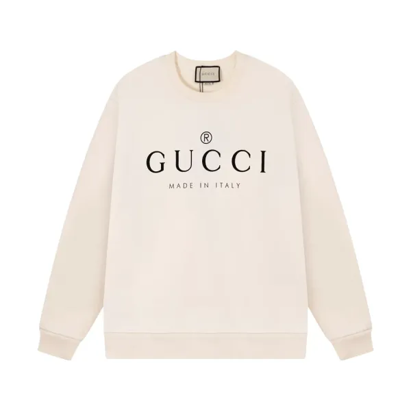 【2026】【GUCCI  公式旗艦店】グッチ  丸首の衛衣 ご好評に付き再入荷！