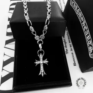 【2026】【CHROME HEARTS 】ネックレス、新しいネックレス万能シンプルファッションオーナメント