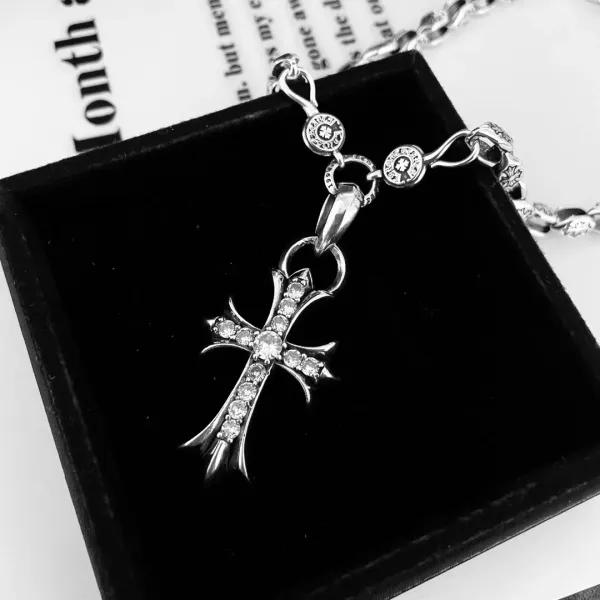 【2026】【CHROME HEARTS 】ネックレス、新しいネックレス万能シンプルファッションオーナメント