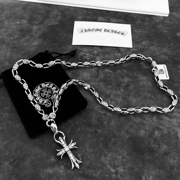 【2026】【CHROME HEARTS 】ネックレス、新しいネックレス万能シンプルファッションオーナメント