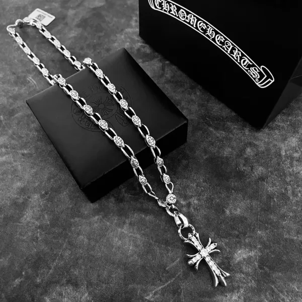 【2026】【CHROME HEARTS 】ネックレス、新しいネックレス万能シンプルファッションオーナメント
