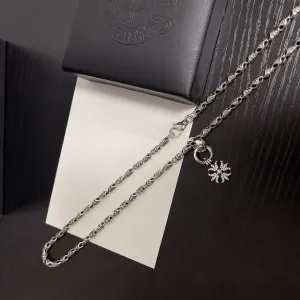 【2026】【CHROME HEARTS 】ネックレス、新しいネックレス万能シンプルファッションオーナメント