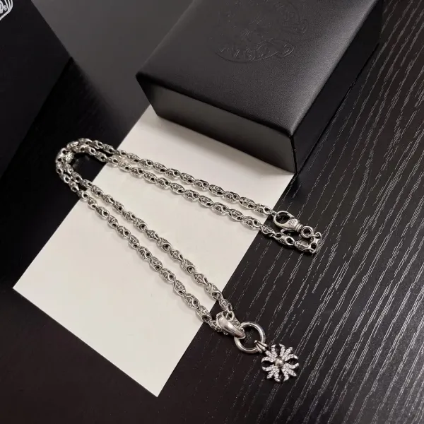 【2026】【CHROME HEARTS 】ネックレス、新しいネックレス万能シンプルファッションオーナメント