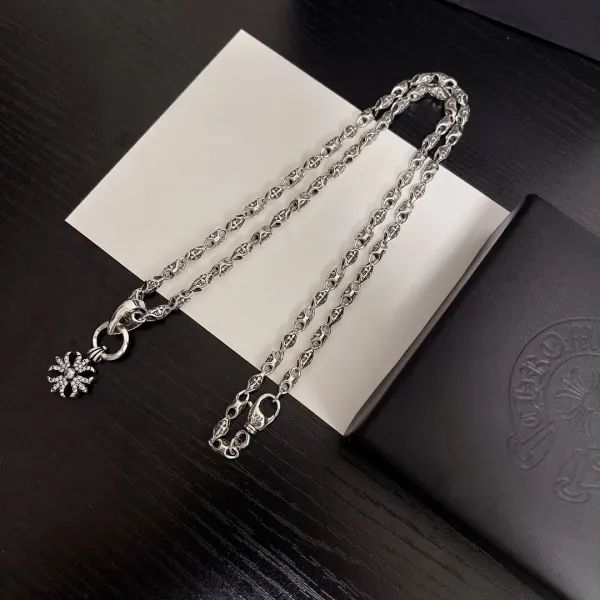 【2026】【CHROME HEARTS 】ネックレス、新しいネックレス万能シンプルファッションオーナメント