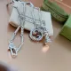 【2026】【GUCCI】ネックレス、新しいネックレス万能シンプルファッションオーナメント