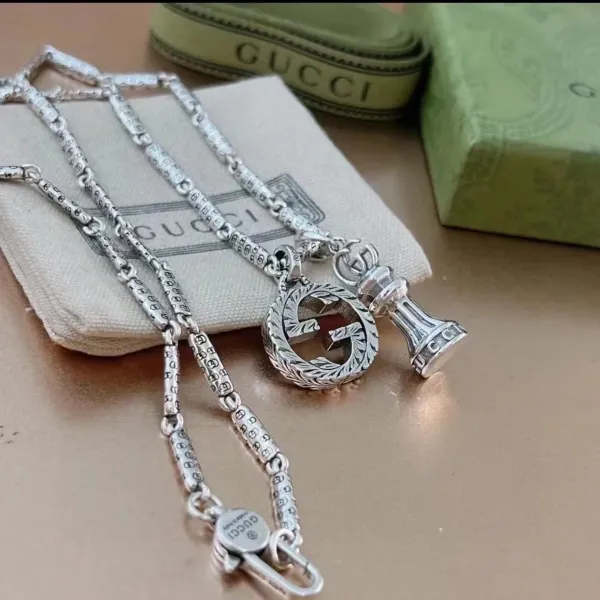 【2026】【GUCCI】ネックレス、新しいネックレス万能シンプルファッションオーナメント