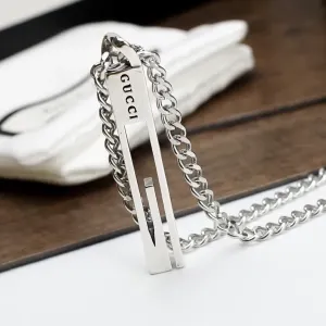 【2026】【GUCCI】ネックレス、新しいネックレス万能シンプルファッションオーナメント