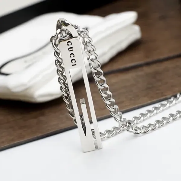 【2026】【GUCCI】ネックレス、新しいネックレス万能シンプルファッションオーナメント
