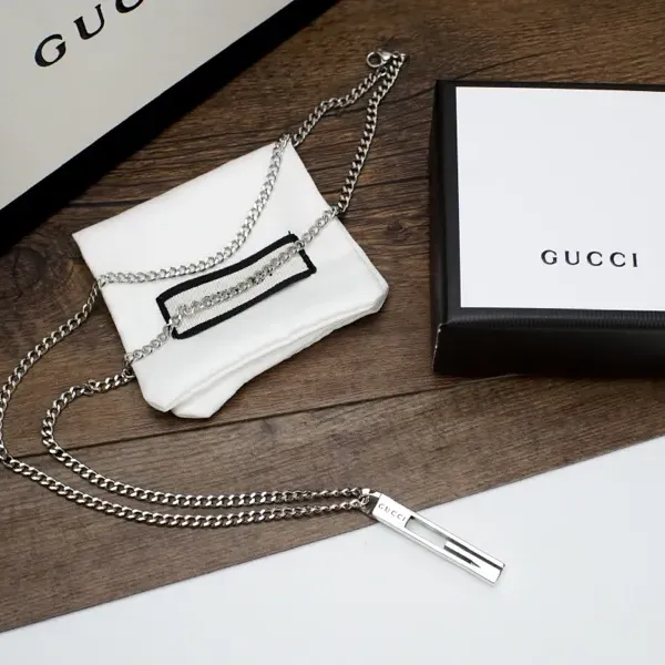 【2026】【GUCCI】ネックレス、新しいネックレス万能シンプルファッションオーナメント