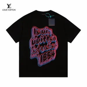 【2026】LV【LOUIS VUITTON 公式旗艦店】ルイヴィトン  バレンシアガ   Tシャツ ご好評に付き再入荷！