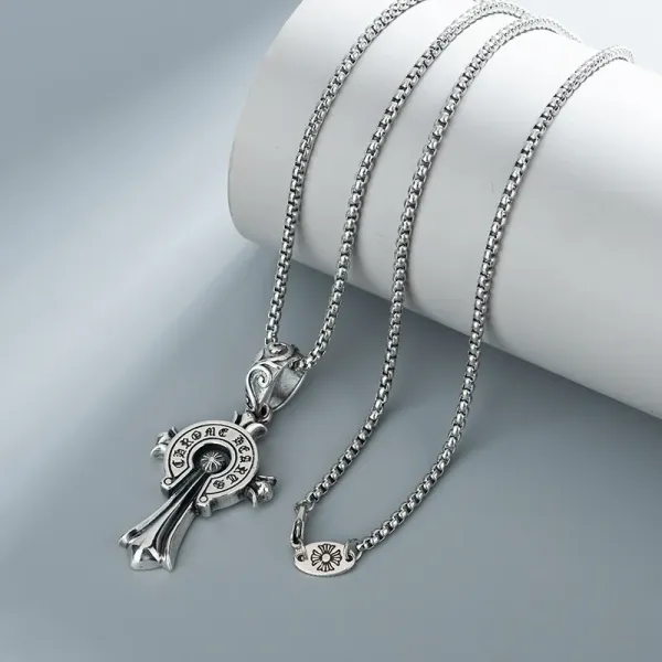 【2026】【CHROME HEARTS】ネックレス、新しいネックレス万能シンプルファッションオーナメント