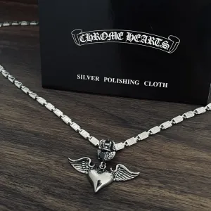 【2026】【CHROME HEARTS 】ネックレス、新しいネックレス万能シンプルファッションオーナメント