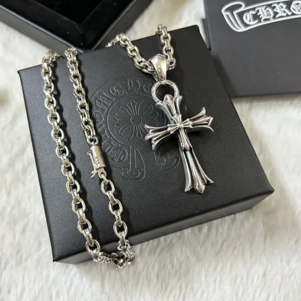 【2026】【CHROME HEARTS 】ネックレス、新しいネックレス万能シンプルファッションオーナメント