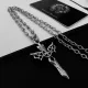 【2026】【CHROME HEARTS 】ネックレス、新しいネックレス万能シンプルファッションオーナメント
