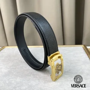 【2026】【VERSACE】(ヴェルサーチ) 3.5cmベルト メンズ