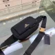 【2026】【PRADA  公式旗艦店】プラダ  ウエストポーチ 当日出荷 好評に付き再入荷21*12.5*4.5CM