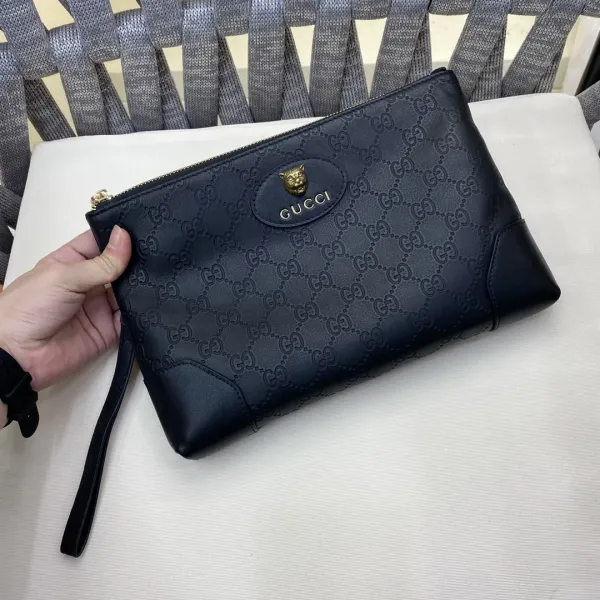 【2026】【GUCCI 公式 旗艦店】クッチ  クラッチバッグ 当日出荷 好評に付き再入荷！28*19*3CM
