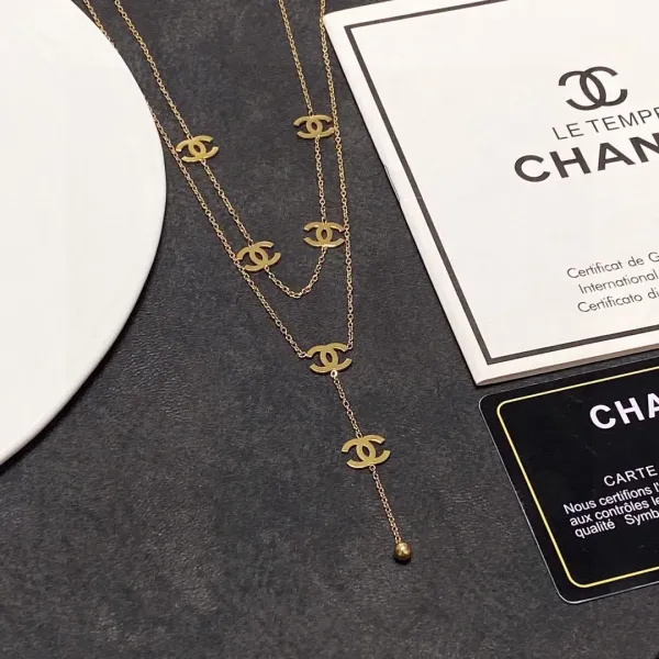 【2026】【CHANEL】ネックレス、新しいネックレス万能シンプルファッションオーナメント