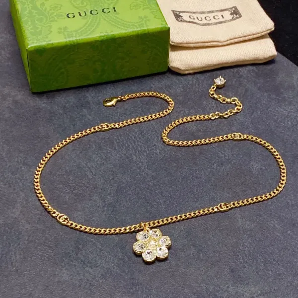 【2026】【GUCCI】ネックレス、新しいネックレス万能シンプルファッションオーナメント