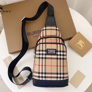 【2026】【BURBERRY  公式旗艦店】バーバリー  胸ポケット 当日出荷 好評に付き再入荷！30*17.5*5CM