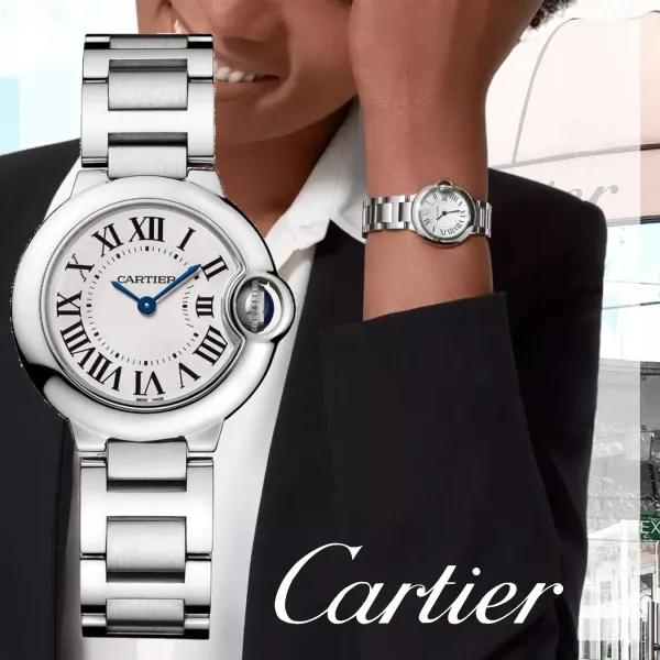 【2026】CARTIER すぐ届く！ギフトに!【カルティエ】バロン ブルー ドゥ ウォッチ