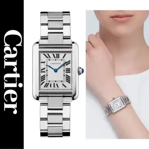 【2026】Cartier すぐ届く♪【カルティエ】タンク マスト ウォッチ シルバー