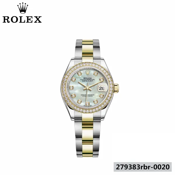 【2026】ROLEX レディ デイトジャスト オイスター 28 mm オイスタースチール＆イエローゴールド ダイヤモンド