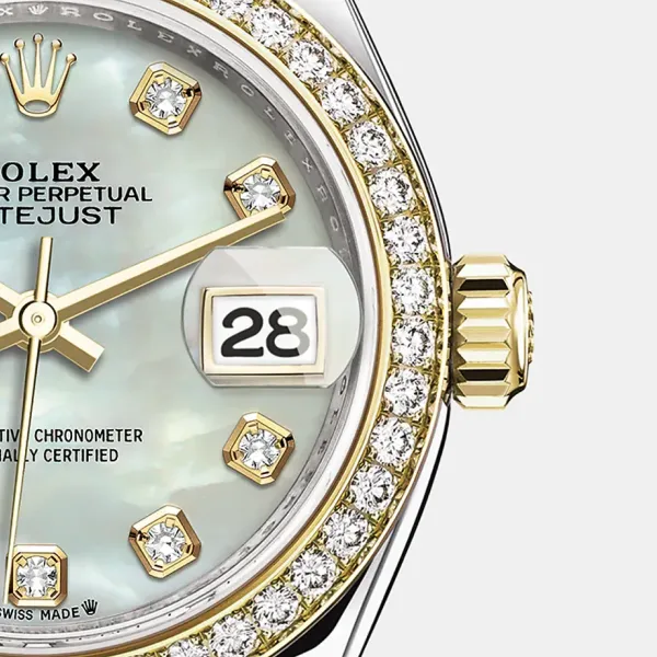 【2026】ROLEX レディ デイトジャスト オイスター 28 mm オイスタースチール＆イエローゴールド ダイヤモンド