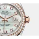 【2026】ROLEX レディ デイトジャスト オイスター 28 mm オイスタースチール＆エバーローズゴールド、ダイヤモンド