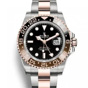 【2026】ROLEX GMTマスターⅡ ウォッチ : エバーローズロレゾール - オイスタースチール＆18 CT エバーローズゴールド - M126711CHNR