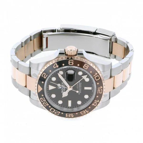 【2026】ROLEX GMTマスターⅡ ウォッチ : エバーローズロレゾール - オイスタースチール＆18 CT エバーローズゴールド - M126711CHNR