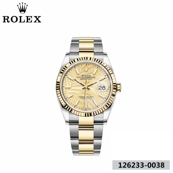 【2026】ROLEX デイトジャスト 36 オイスター 36 mm オイスタースチール＆イエローゴールド