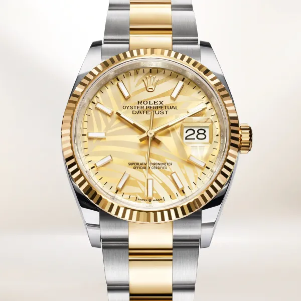 【2026】ROLEX デイトジャスト 36 オイスター 36 mm オイスタースチール＆イエローゴールド