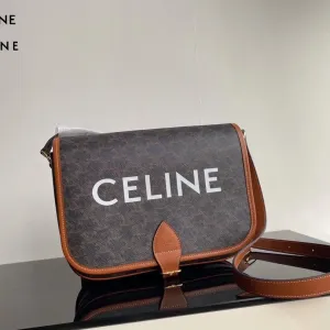 【2026】【CELINE 公式 旗艦店】セリーヌ  ショルダーバッグ   出荷 好評に付き再入荷！31*24*9CM