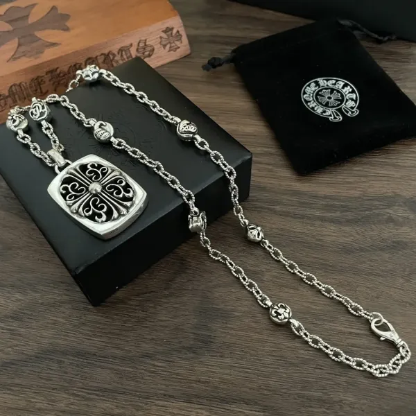 【2026】 【CHROME HEARTS】ネックレス、新しいネックレス万能シンプルファッションオーナメント