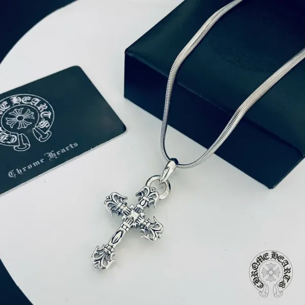 【2026】【CHROME HEARTS】クロムハーツ、新しいネックレス万能シンプルファッションオーナメント