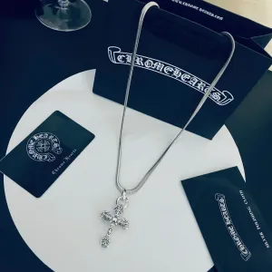 【2026】【CHROME HEARTS】クロムハーツ、新しいネックレス万能シンプルファッションオーナメント